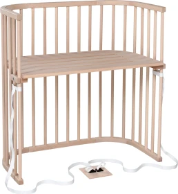 Babybay Boxspring Beistellbett buche unbehandelt