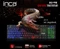 Inca IKG-446 Gaming Keyboard, schwarz, LEDs RGB, USB, DE Vorschaubild
