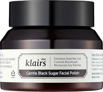 Dear Klairs Gentle Black Sugar Facial Polish Gesichtspeeling, 110g