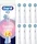 Oral-B iO Sanfte Reinigung Ersatzbürste weiß, 8 Stück