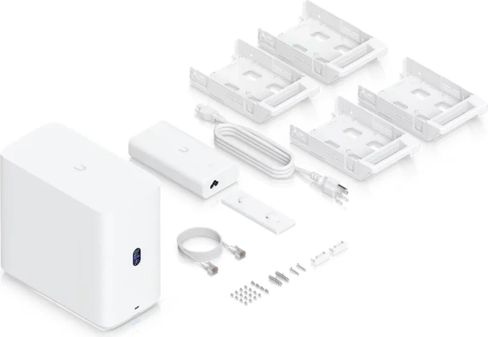 Ubiquiti UNAS 4 weiß, 4GB RAM, 1x RJ-45 2.5GBase-T, 1x USB-C 3.0