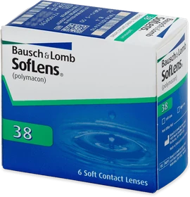 Bausch&Lomb SofLens 38, -3.25 Dioptrien, 6 Stück