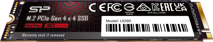 Silicon Power UD90 500GB, M.2 2280 / M-Key / PCIe 4.0 x4
