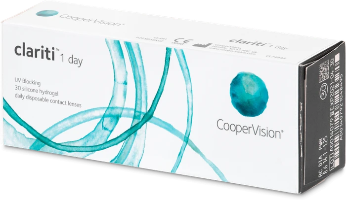 Cooper Vision Sauflon Clariti 1 day, +6.50 Dioptrien, 30 Stück