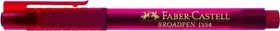 Faber-Castell Broadpen 1554 Faserschreiber 0.8mm rot