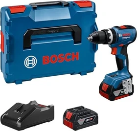 Bosch Professional GSB 18V-65 Akku-Schlagbohrschrauber inkl. L-Boxx + 2 Akkus 5.0Ah