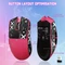 Attack Shark X11SE Wireless Gaming Mouse Berry Red, inkl. Grip Tape, USB/Bluetooth Vorschaubild