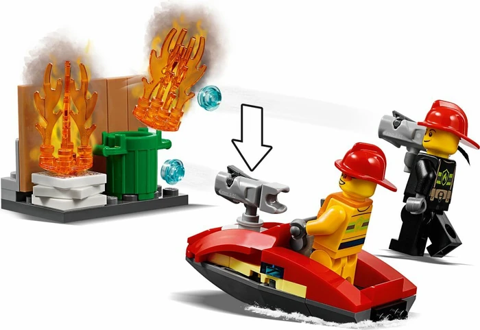 LEGO City Feuerwehr - Feuerwehr-Station