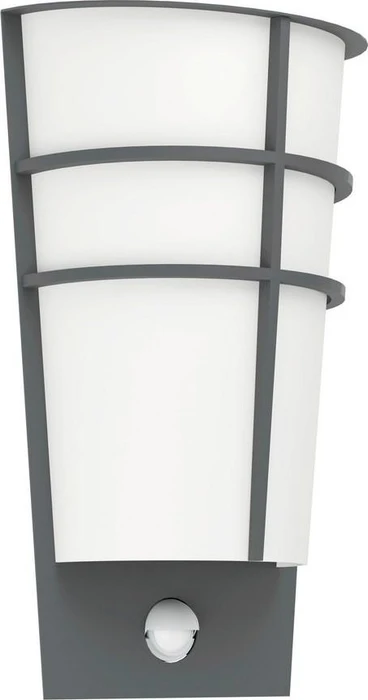 Eglo Breganzo 1 Sensor Wandleuchte 2-flammig anthrazit