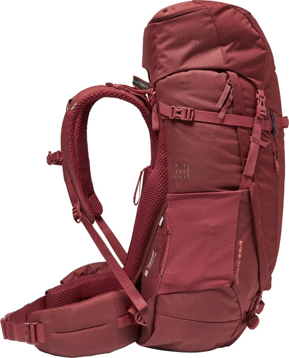 Vaude Astrum EVO 55+10 Modell 2022 dark cherry (Damen)