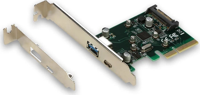 i-tec 1x USB-C 3.1, 1x USB-A 3.1, PCIe 2.0 x4