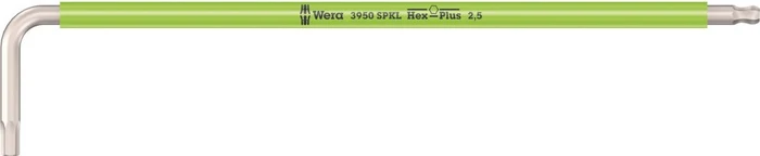 Wera 3950 SPKL Multicolour Innensechskant Winkelschlüssel, 2.5x112mm
