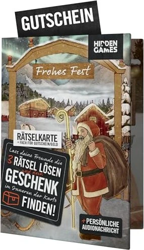 Hidden Games - Rätselkarte: Rätselhafte Weihnachten