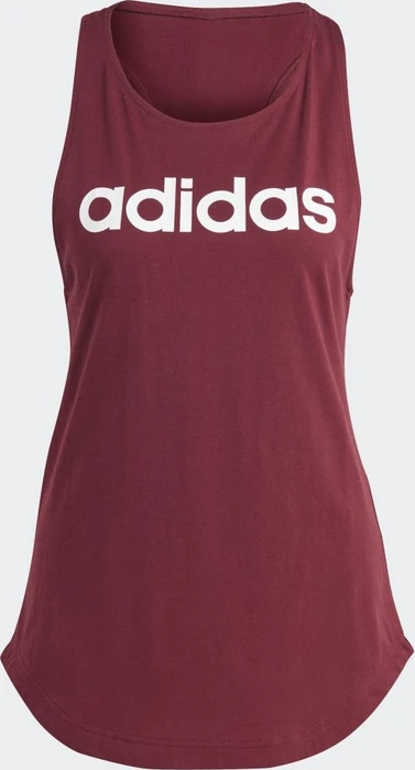 adidas Loungewear Essentials Loose Logo Funktionsshirt ärmellos shadow red/white (Damen)