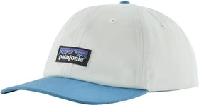 Patagonia P-6 Label Trad Kappe birch white/shore blue