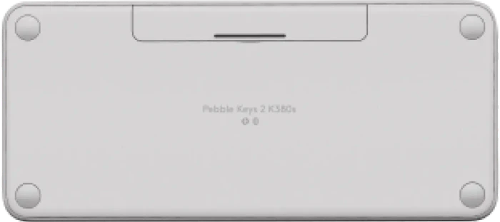 Logitech K380s Pebble Keys 2, weiß, Logi Bolt, USB/Bluetooth, DE