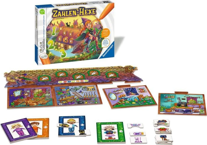 Ravensburger tiptoi Spiel: Zahlen-Hexe