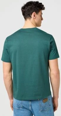 Wrangler Sign Off T-Shirt kurzarm bistro green (Herren)
