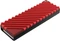 M.2 2280 Alu, doppelseitige Kühler, Klemmmontage, rot (verschiedene Markenbezeichnungen) Vorschaubild