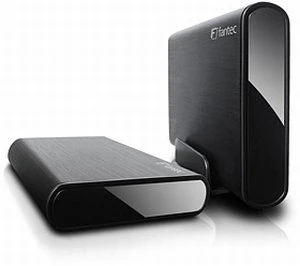 Fantec DB-ALU3e schwarz, USB-B 3.0/eSATA