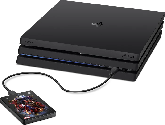 Seagate Game Drive for PlayStation - Marvel Avengers Limited Edition, 2TB, Team Avengers, USB 3.0 Micro-B