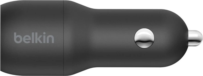 Belkin BoostCharge Dual USB-A Car Charger 24W schwarz