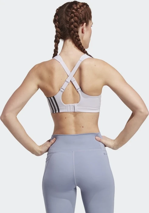 adidas TLRD Impact Training High-Support Sport-BH silver dawn (Damen)