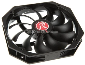 Raijintek Boreas Alpha, schwarz, 140mm