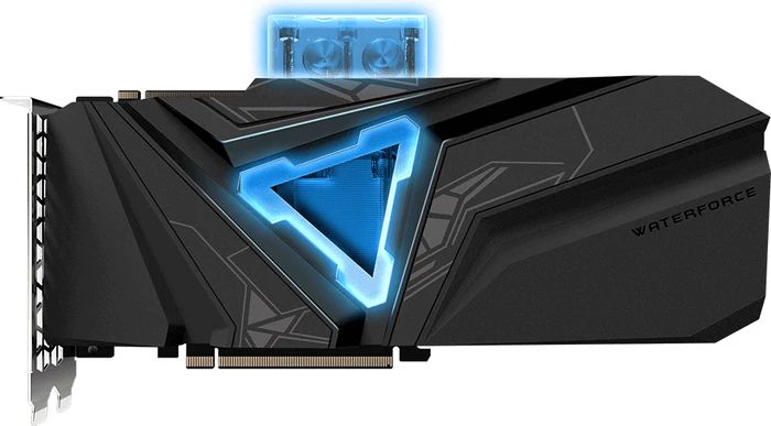GIGABYTE GeForce RTX 2080 SUPER Gaming OC Waterforce WB 8G, 8GB GDDR6, HDMI, 3x DP