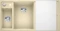 Blanco Axia III 6 S InFino Becken links mit Ablauffernbedienung champagner inkl. Glasschneidebrett Vorschaubild