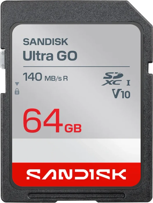 SanDisk Ultra GO R140 64GB, UHS-I, Class 10