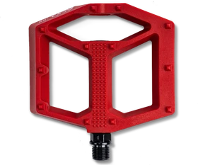 Acid C2-CC Flat Plattformpedale rot