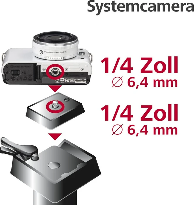 Hama Schnellkupplungsplatte für Traveller 146