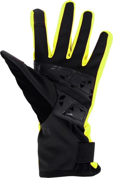 Vaude Posta Fahrradhandschuhe neon gelb