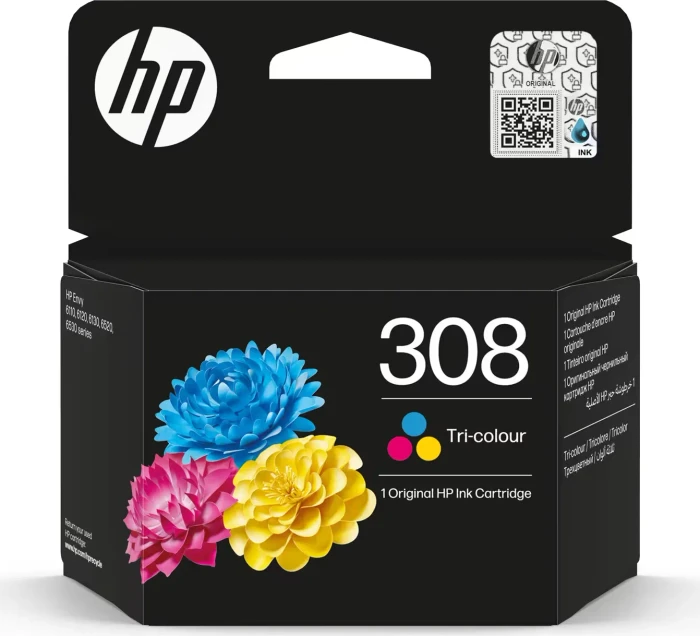 HP Druckkopf mit Tinte 308 dreifarbig