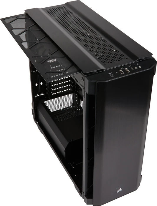 Corsair Obsidian 500D, Glasfenster