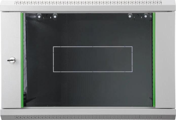 Digitus Professional Dynamic Basic Serie Wandschrank 7HE, Sicherheitsglastür, IP2X, grau, 450mm tief