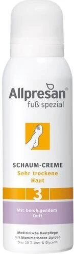 Allpresan Fuß spezial Nr. 3 Schaum-Creme sehr trockene Haut, 125ml