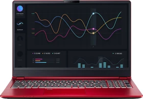 Nexoc B1504, rot, Core i7-8565U, 16GB RAM, 250GB SSD, 1TB HDD, DE