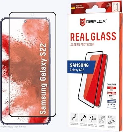 Displex Real Glass Full Cover für Samsung Galaxy S22
