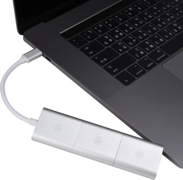 SilverStone EP11S, 4K Thunderbolt 3 auf Multi-Adapter