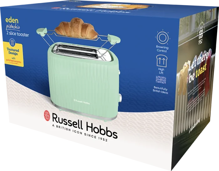 Russell Hobbs Eden Toaster pistachio