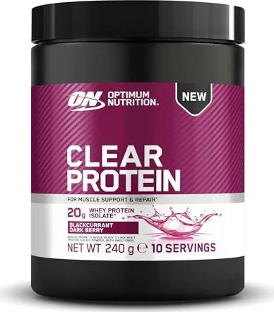 Optimum Nutrition Clear Protein Powder Blackcurrant 240g