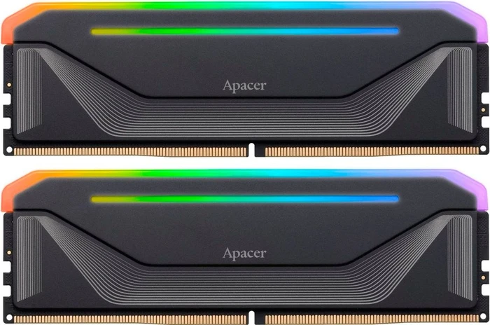 Apacer NOX RGB Black UDIMM 16GB, DDR5-5600, CL40-40-40-80, X8