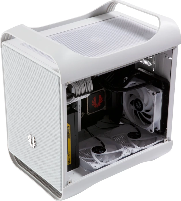 BitFenix Prodigy M 2022 ARGB, weiß, Glasfenster