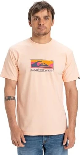 Quiksilver EV Gradient Box T-Shirt kurzarm peach parfait (Herren)