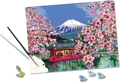 Ravensburger Malen nach Zahlen Japanese Cherry Blossom