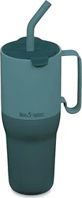 Klean Kanteen Rise Tumbler Flip Straw Lid Isolierbecher 1.1l brittany blue
