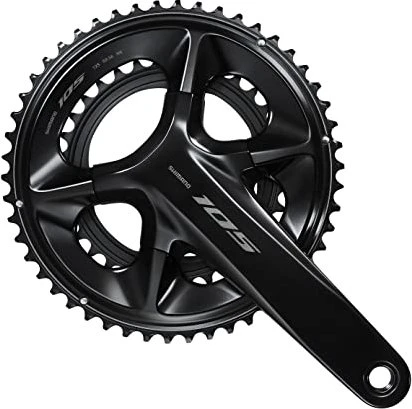 Shimano 105 FC-R7100 Hollowtech II 52/36 Zähne Kurbelgarnitur 165mm