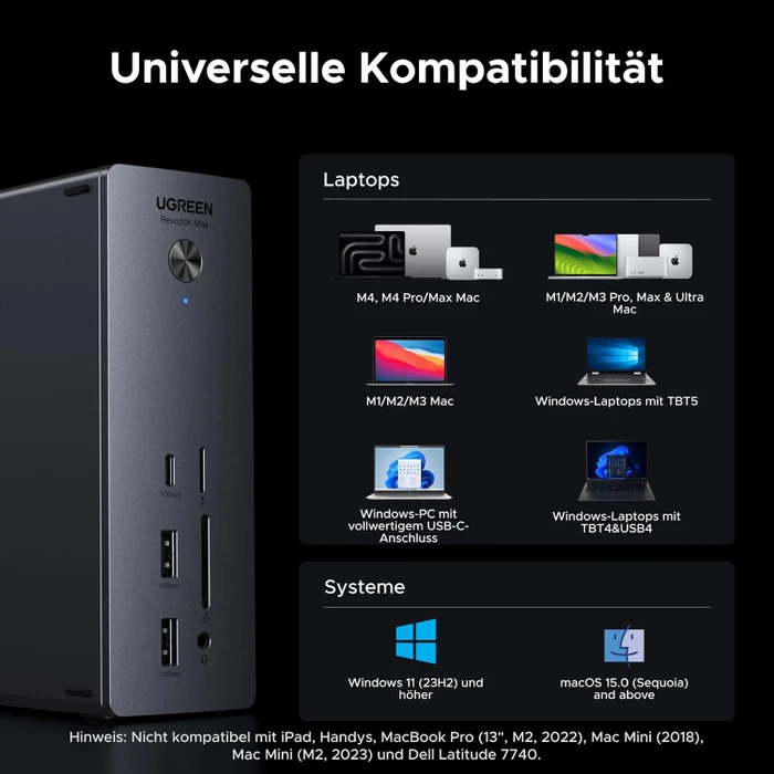 Ugreen Revodok Max 2131, Thunderbolt 5 [Buchse]